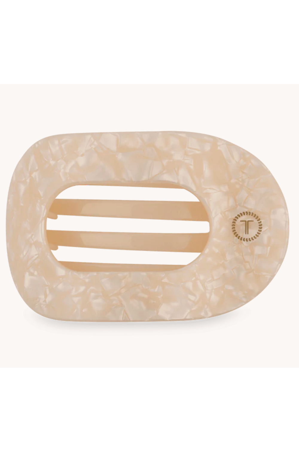 Teleties Flat Round Hair Clip - Soft Surf