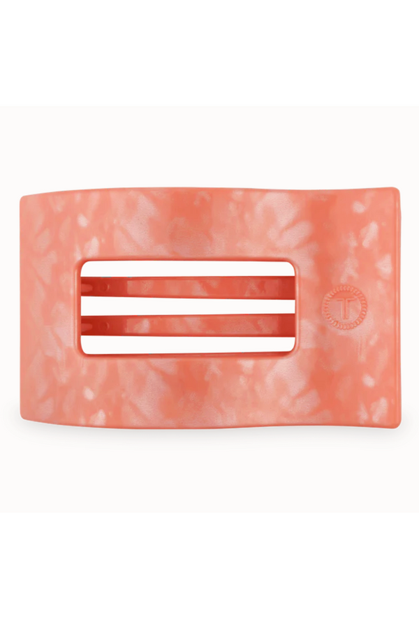 Teleties Rectangle Hair Clip - Dreamsicle