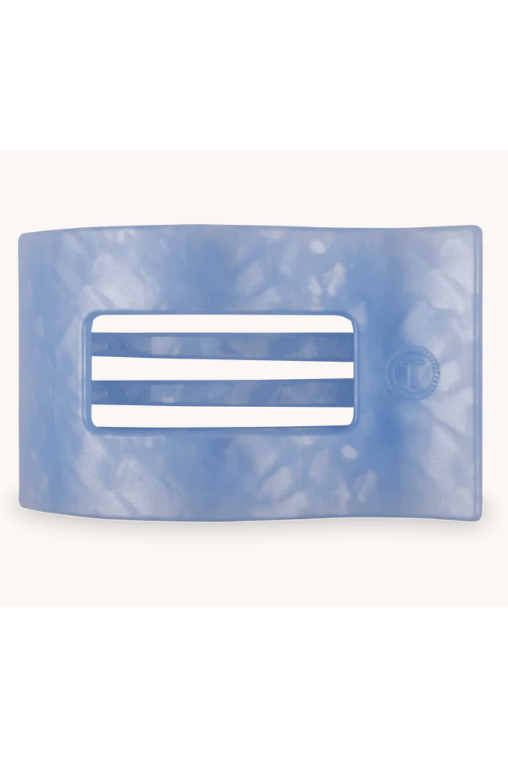 Teleties Rectangle Hair Clip - Blue Lagoon