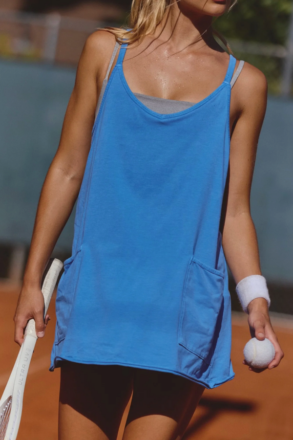 FP Hot Shot Mini Dress - Riviera Blue