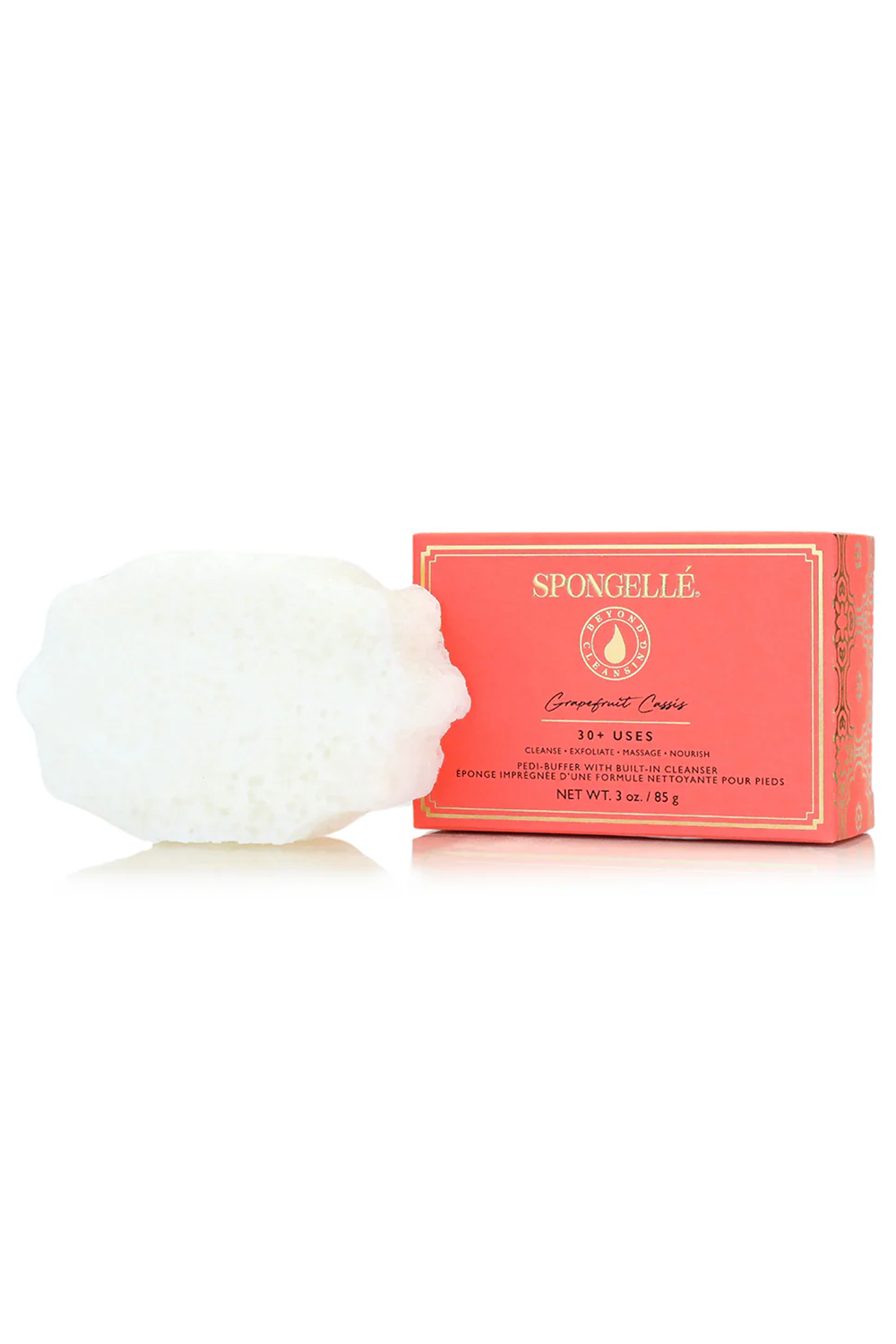 Spongelle Pedi Buffer - Grapefruit Cassis