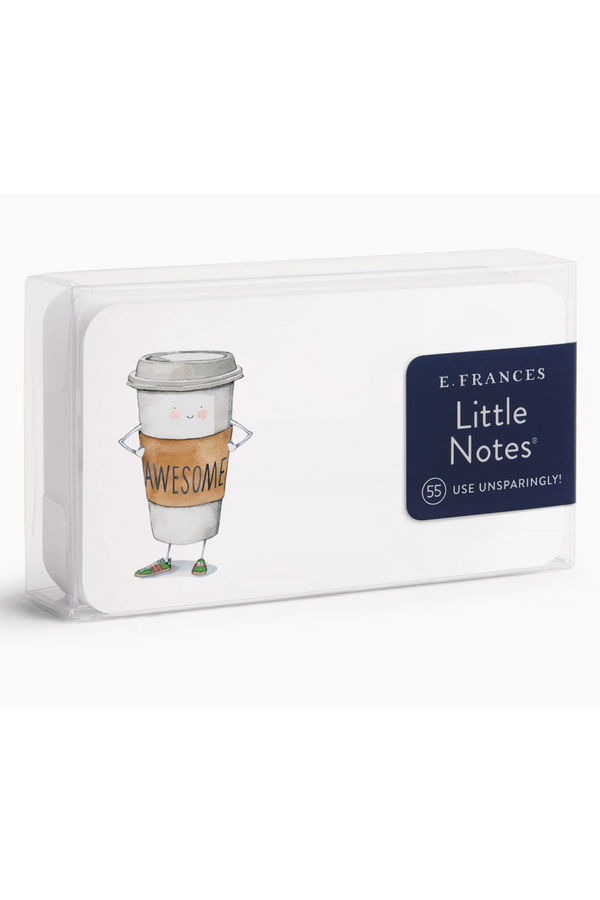 EFRAN 55 COUNT Little Notes - Awesome Coffee