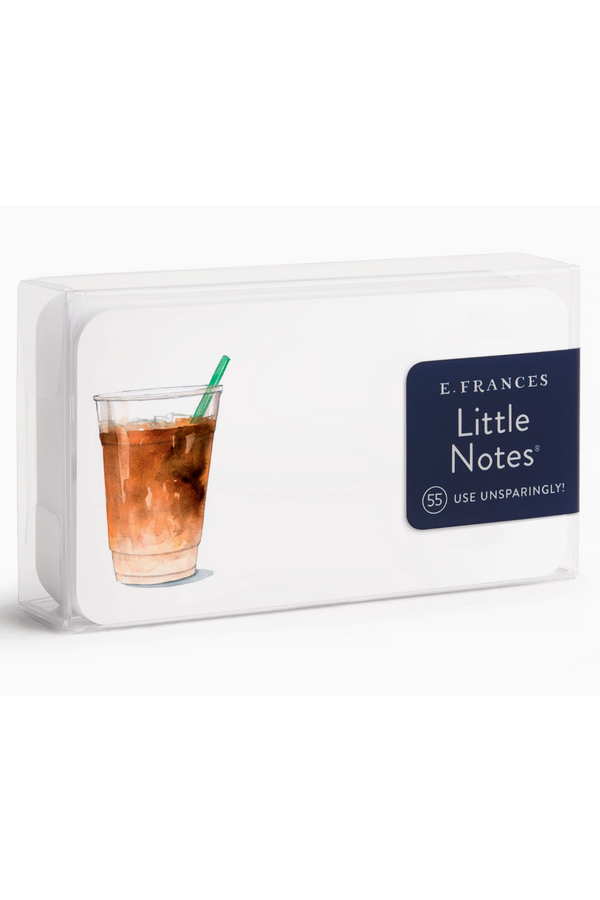 EFRAN 55 COUNT Little Notes - Iced Coffee