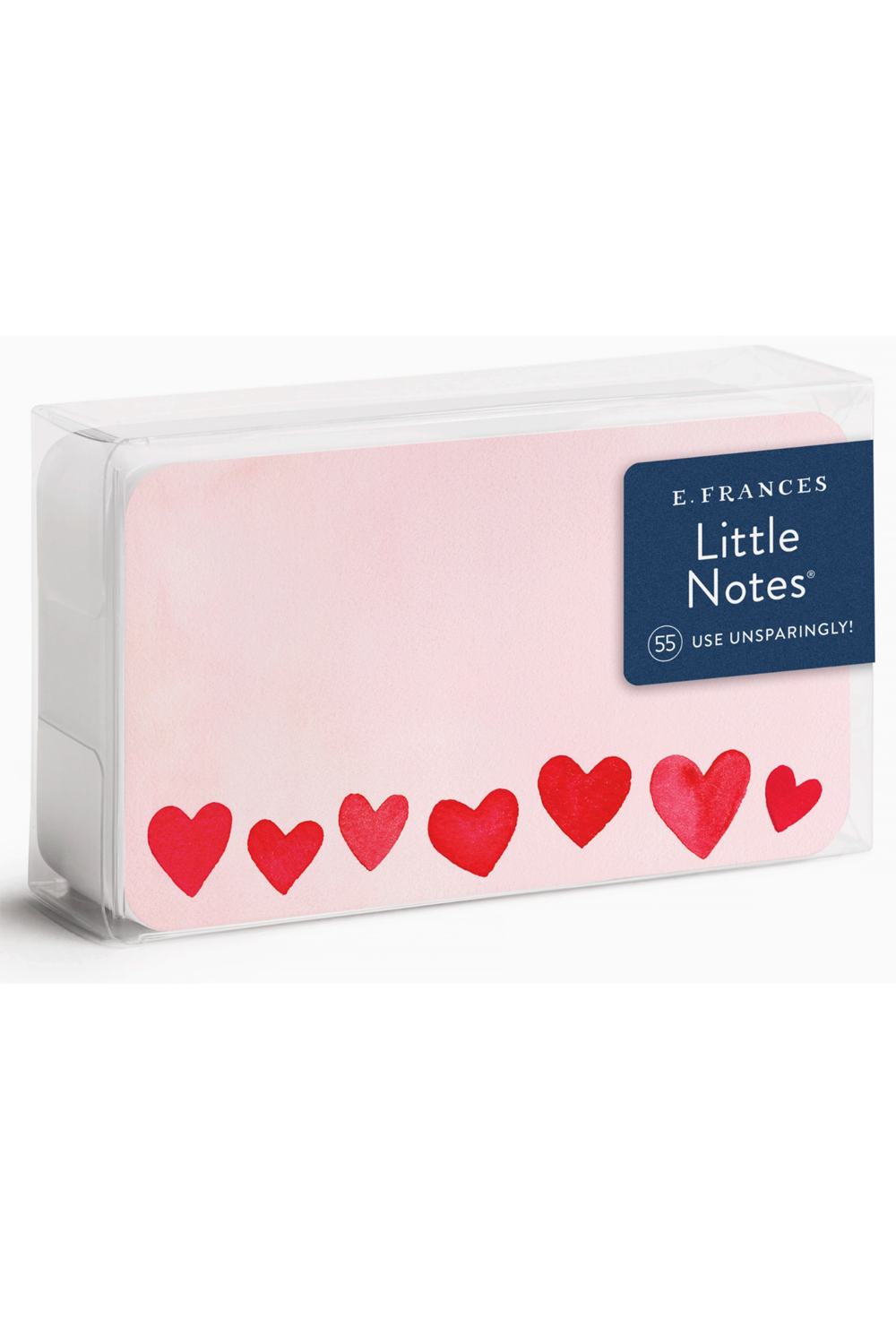 EFRAN 55 COUNT Little Notes - Mini Hearts Blush