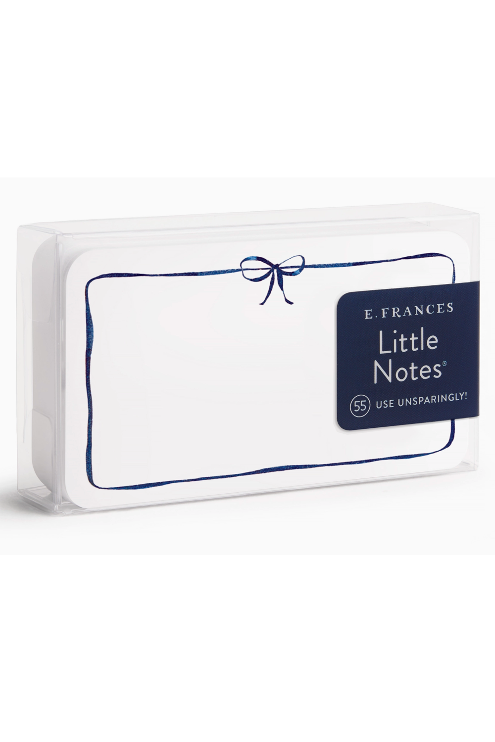 EFRAN 55 COUNT Little Notes - Navy Bow