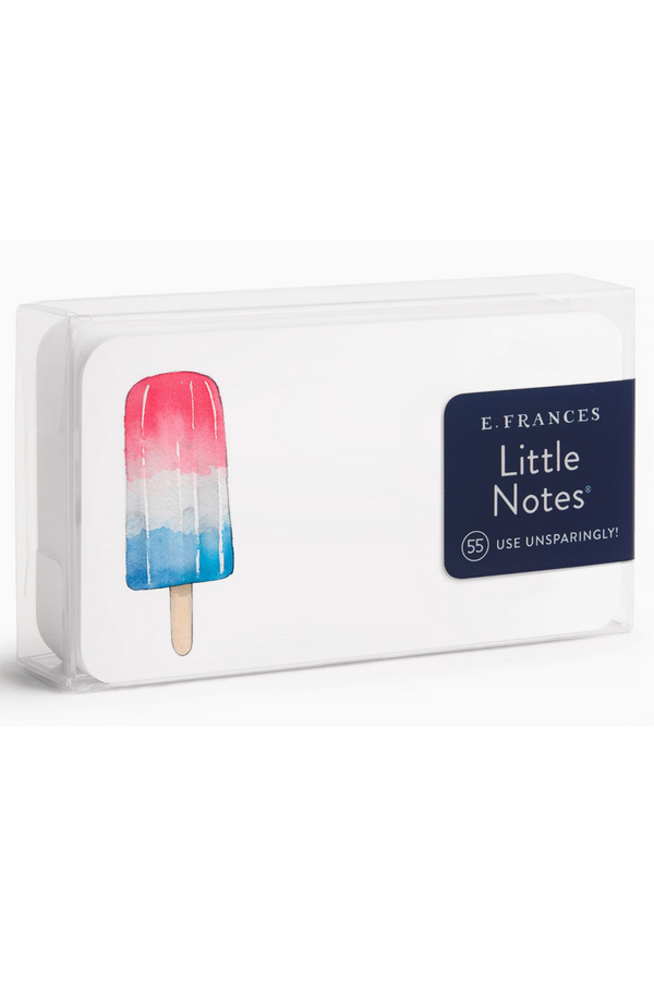 EFRAN 55 COUNT Little Notes - Patriotic Popsicle