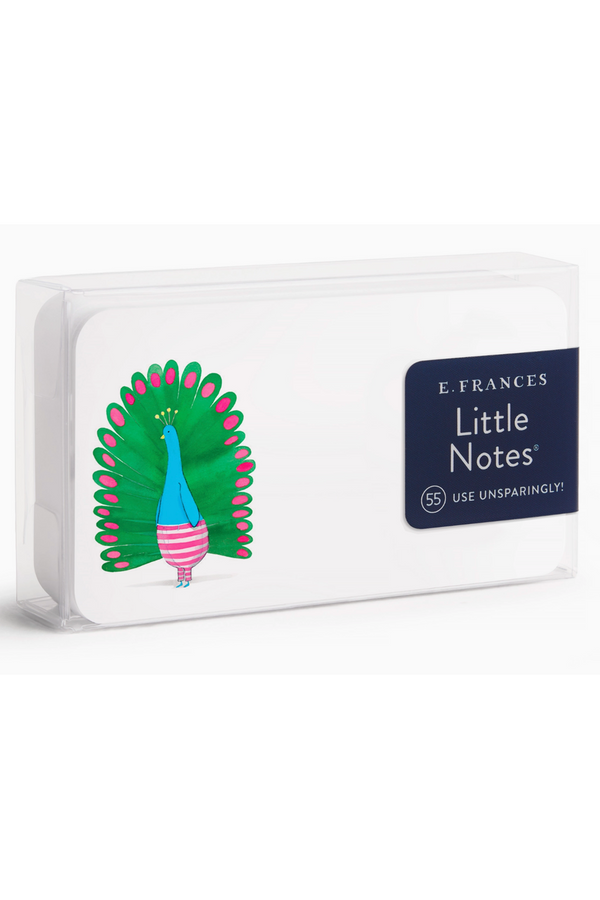 EFRAN 55 COUNT Little Notes - Peacock