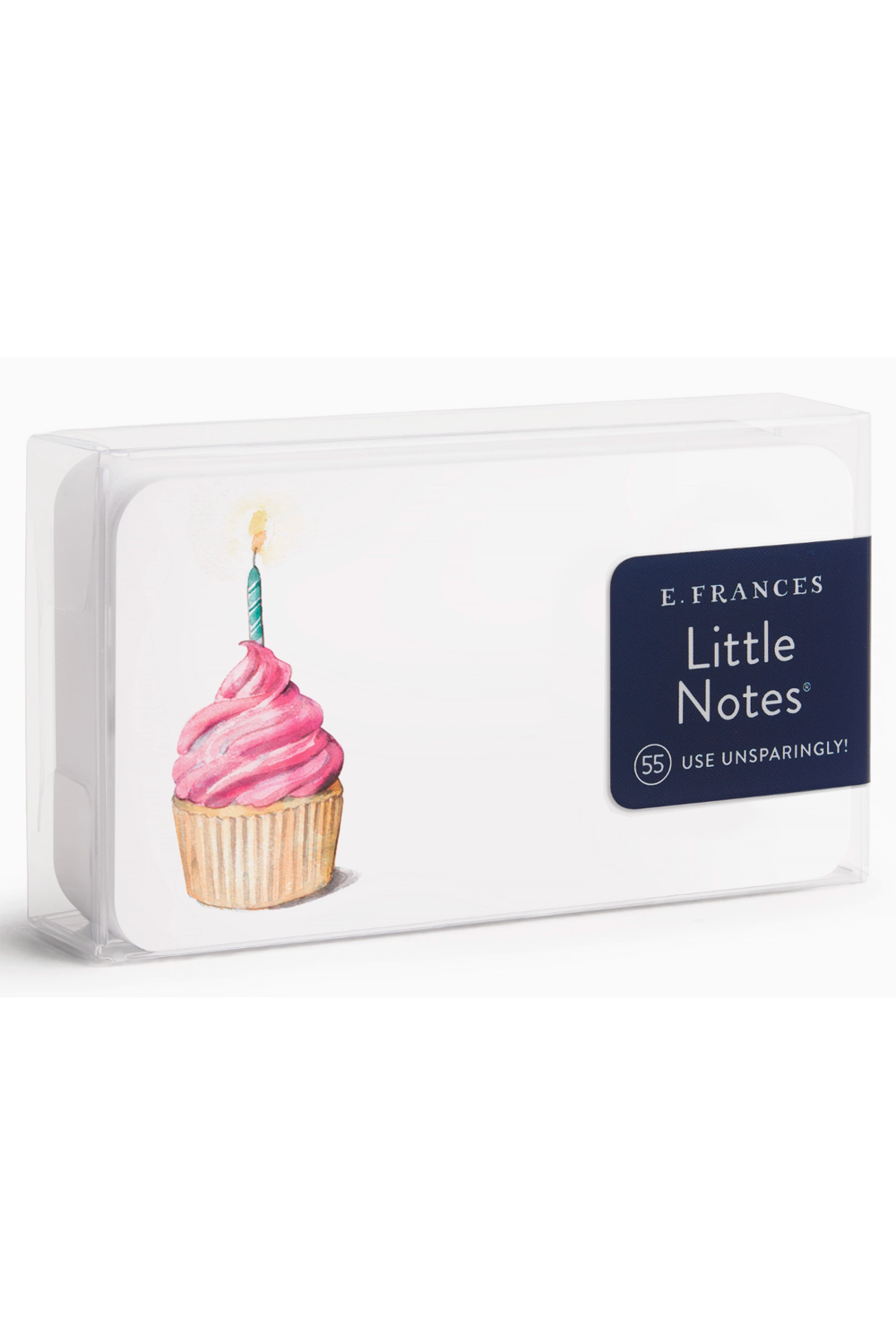 EFRAN 55 COUNT Little Notes - Pink Cupcake
