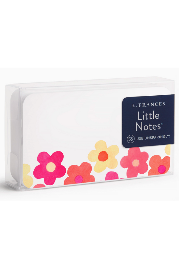 EFRAN 55 COUNT Little Notes - Retro Flowers