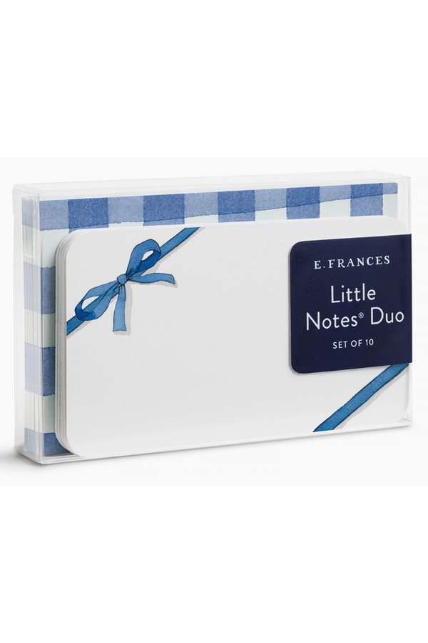 EFRAN Little Notes Duo Set - Blue Bow
