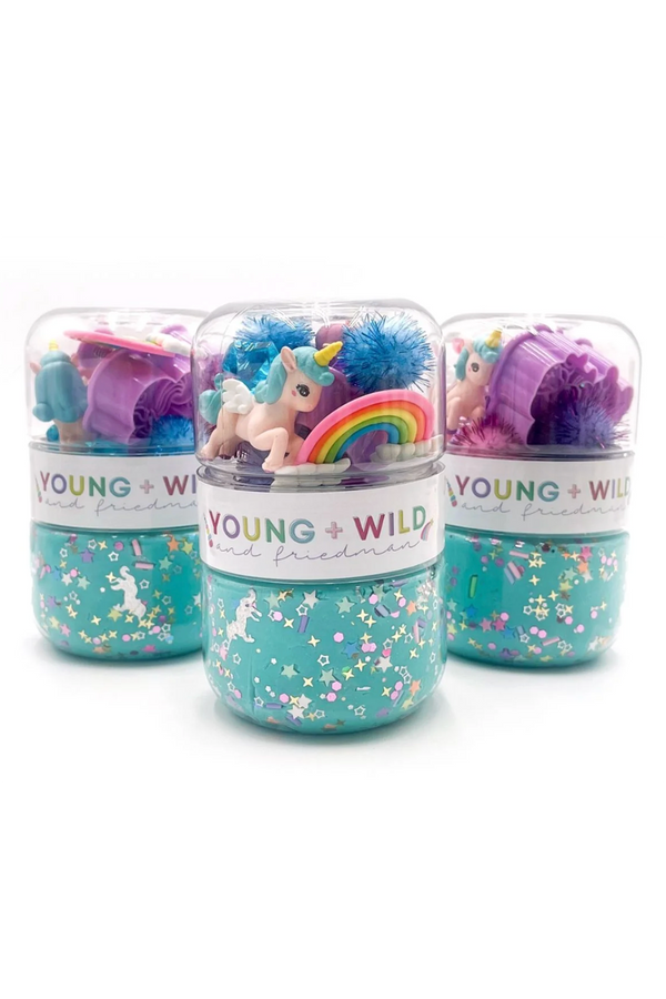 Grab & Go Dough Jar - Unicorn