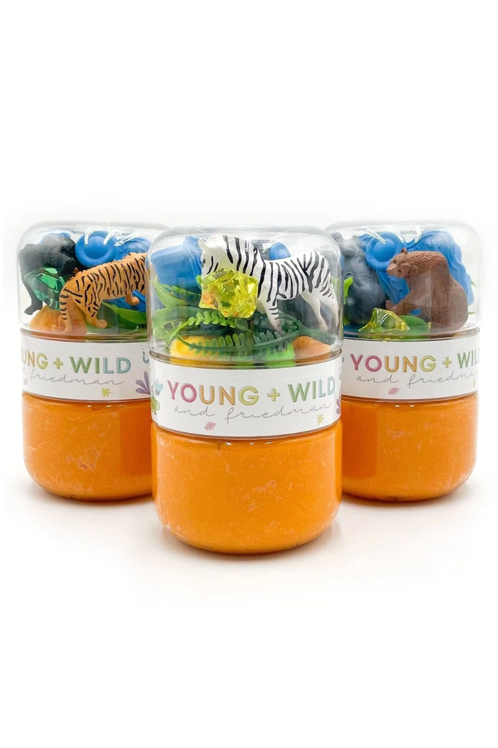 Grab & Go Dough Jar - Zoo