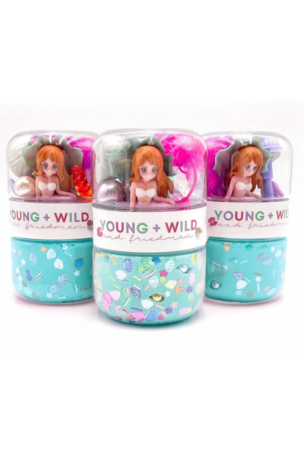 Grab & Go Dough Jar - Mermaid