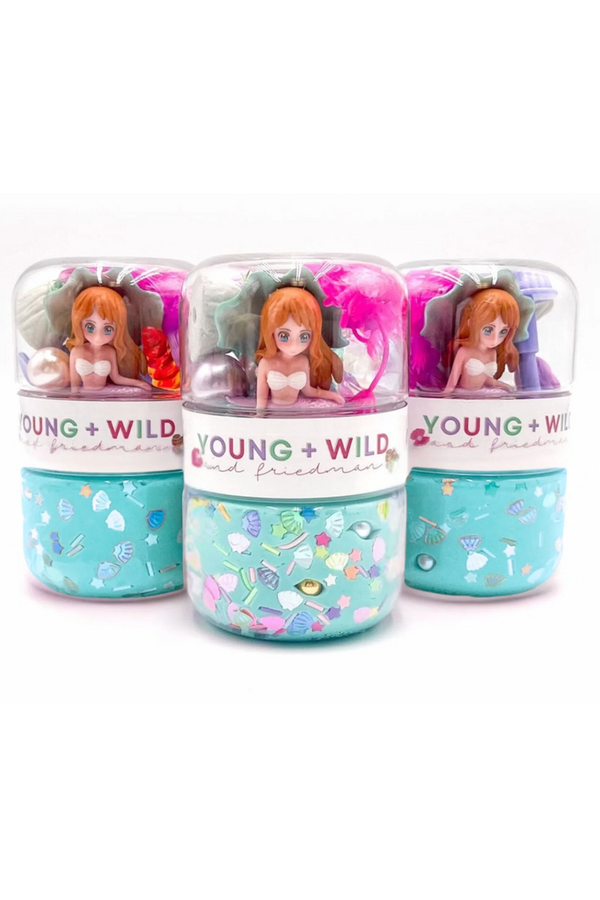 Grab & Go Dough Jar - Mermaid