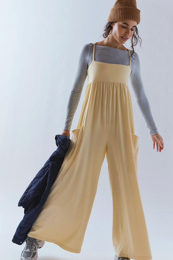 FP Strappy Hot Shot One Piece - Sunlit Yellow