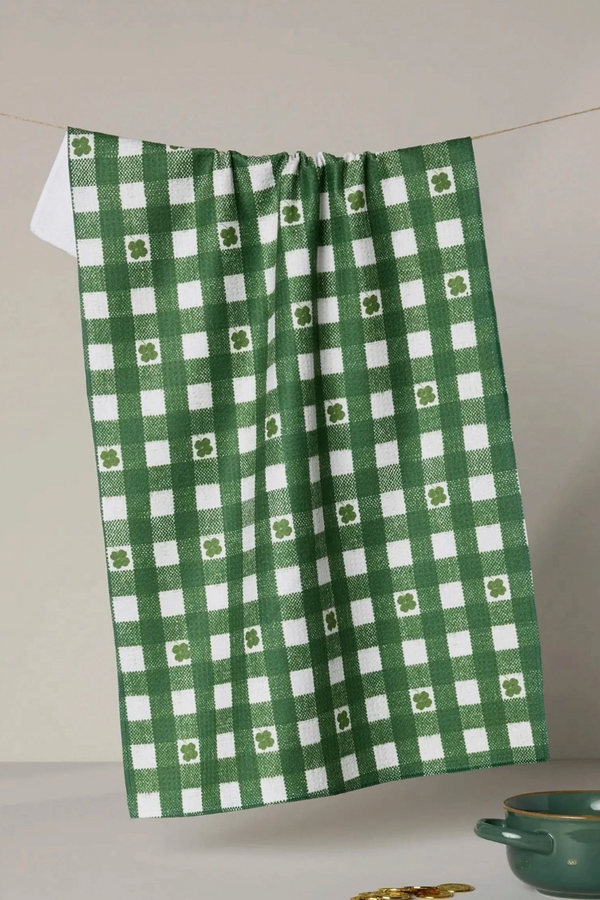Geometry Kitchen Tea Towel - Fortunate Gingham