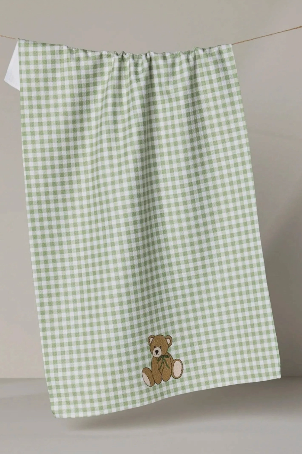 Geometry Kitchen Tea Towel - Lucky Bear