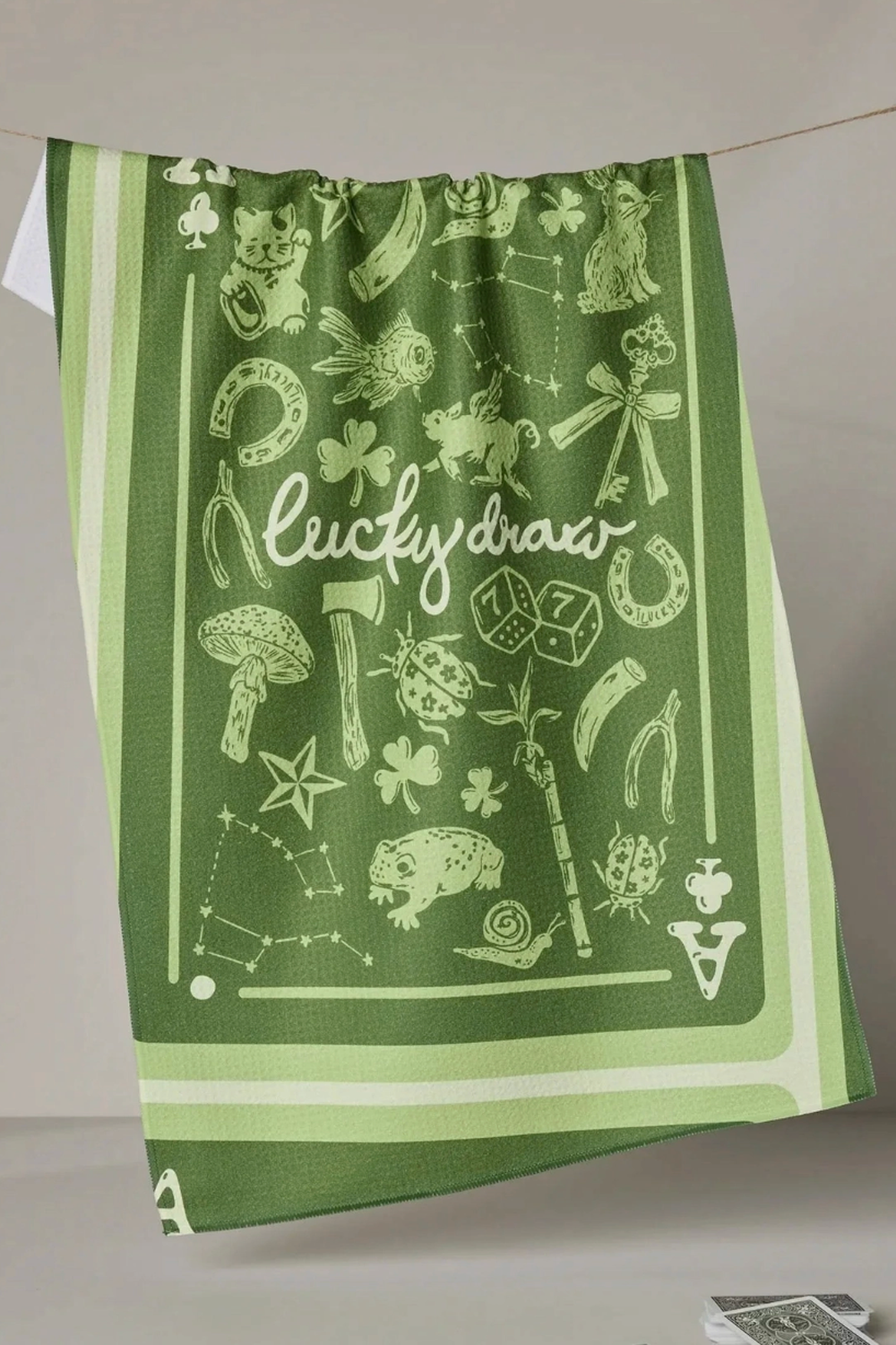 Geometry Kitchen Tea Towel - Lucky Draw