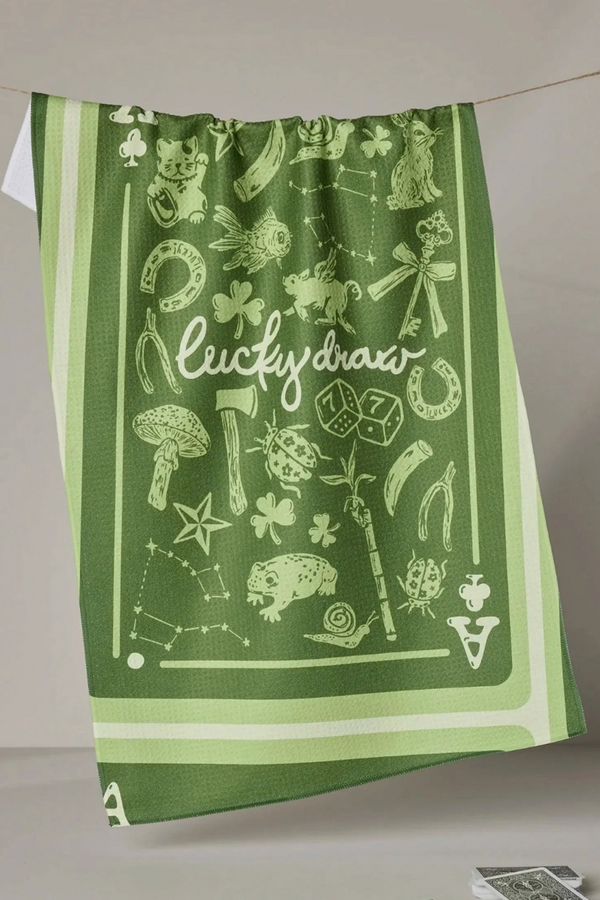 Geometry Kitchen Tea Towel - Lucky Draw