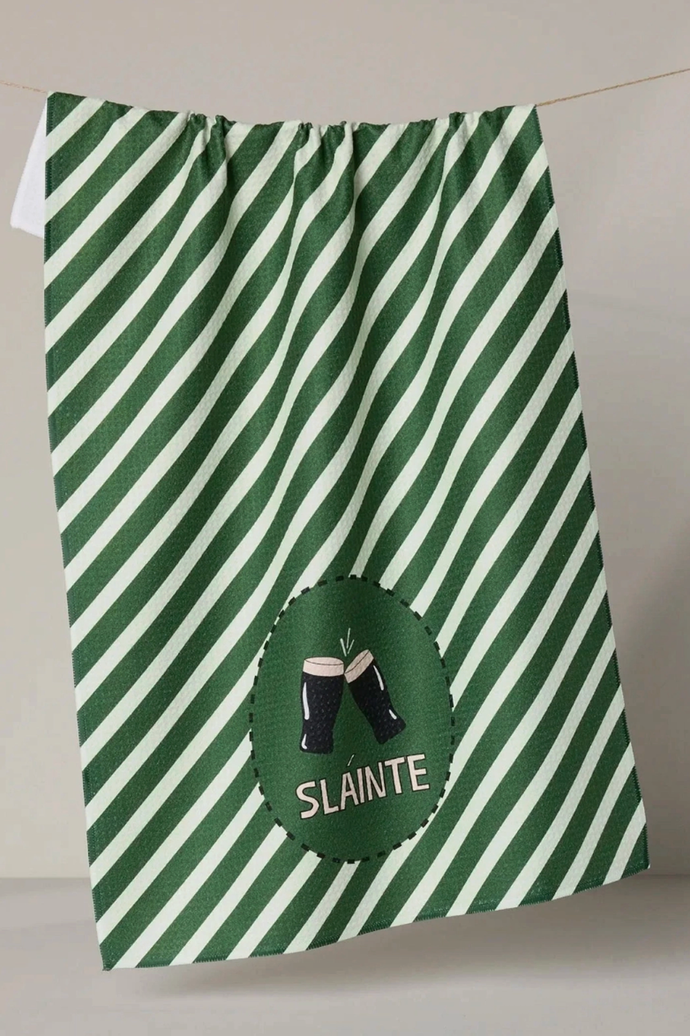 Geometry Kitchen Tea Towel - Sláinte