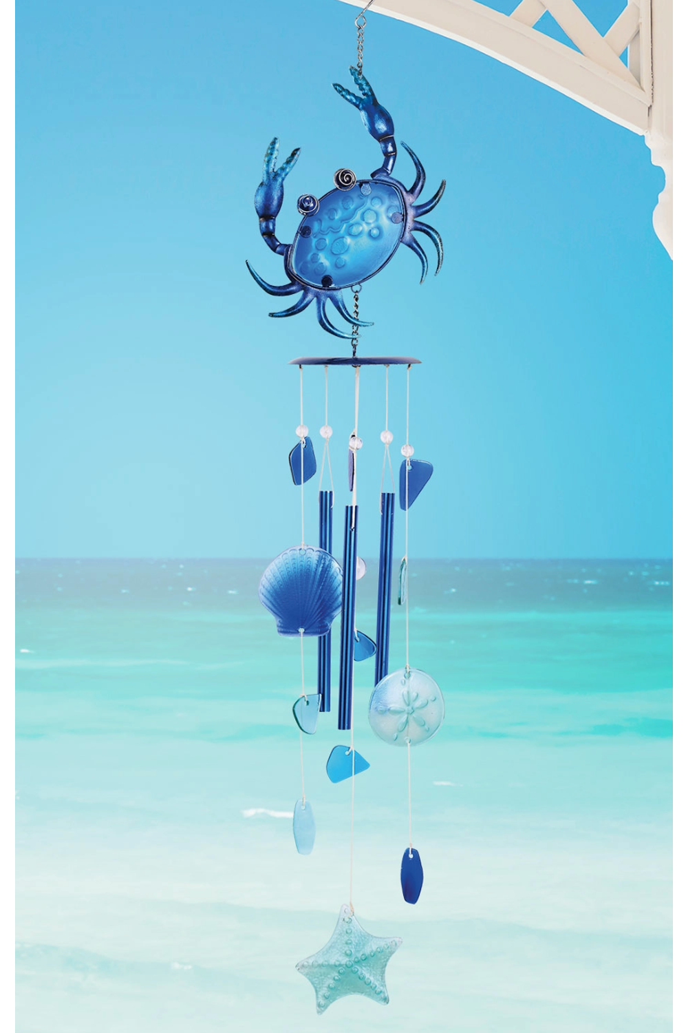 Wind Chime - Bright Blue Crab