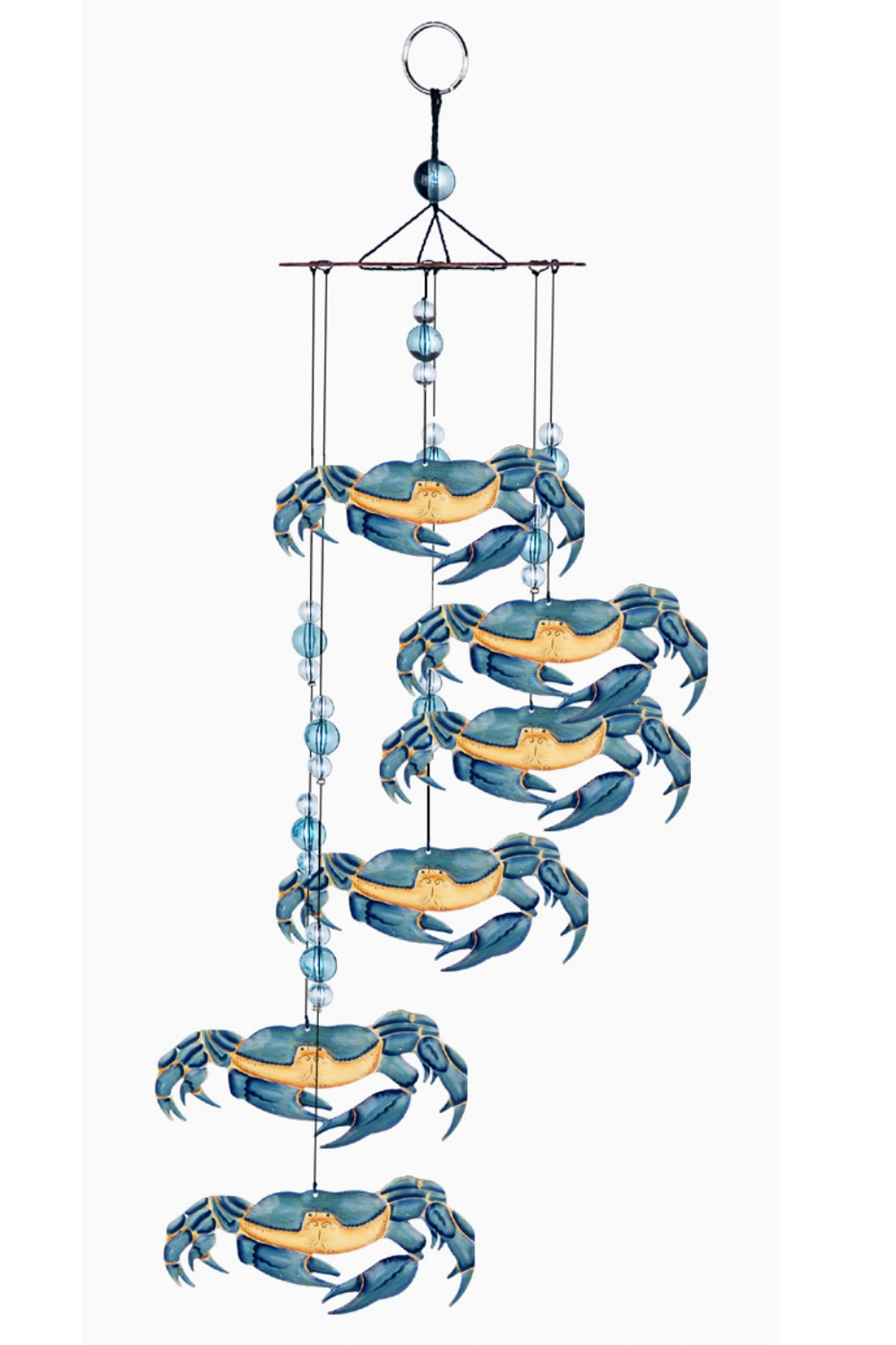 Wind Chime - Multiple Blue Crabs