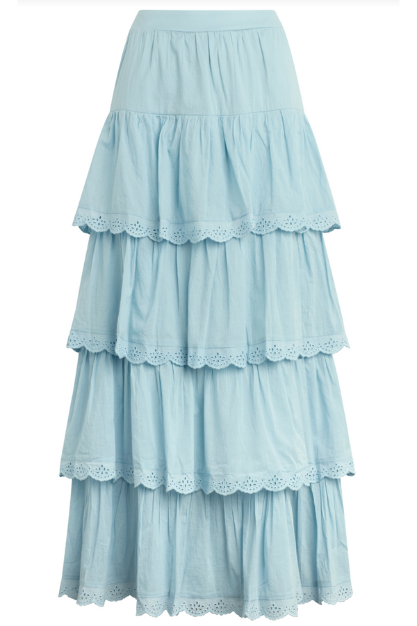 Francina Skirt - Spring Blue