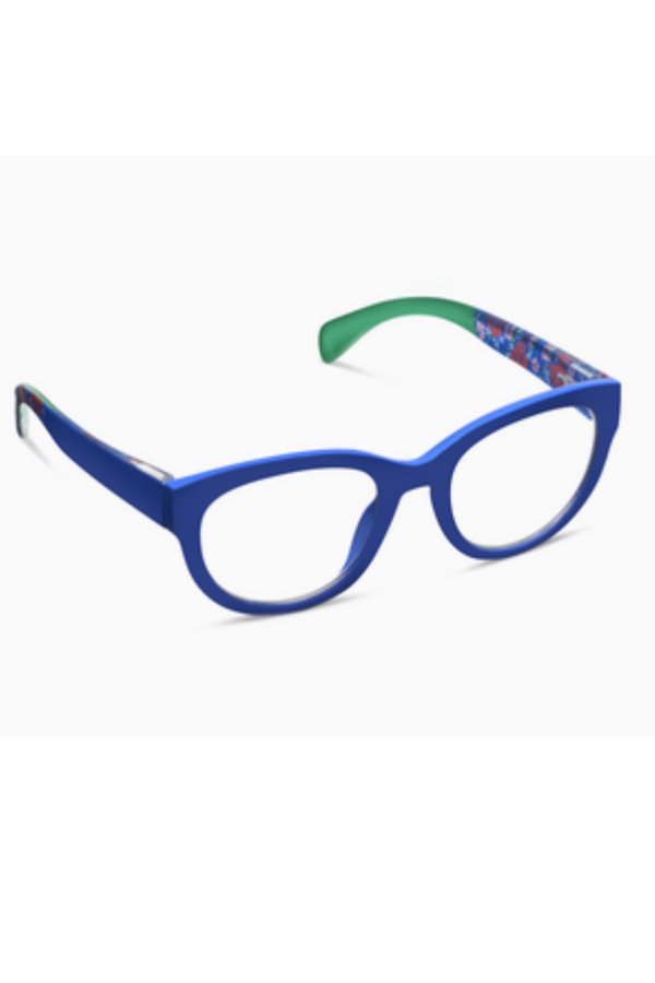 Reading Glasses - Bee Blue Floral