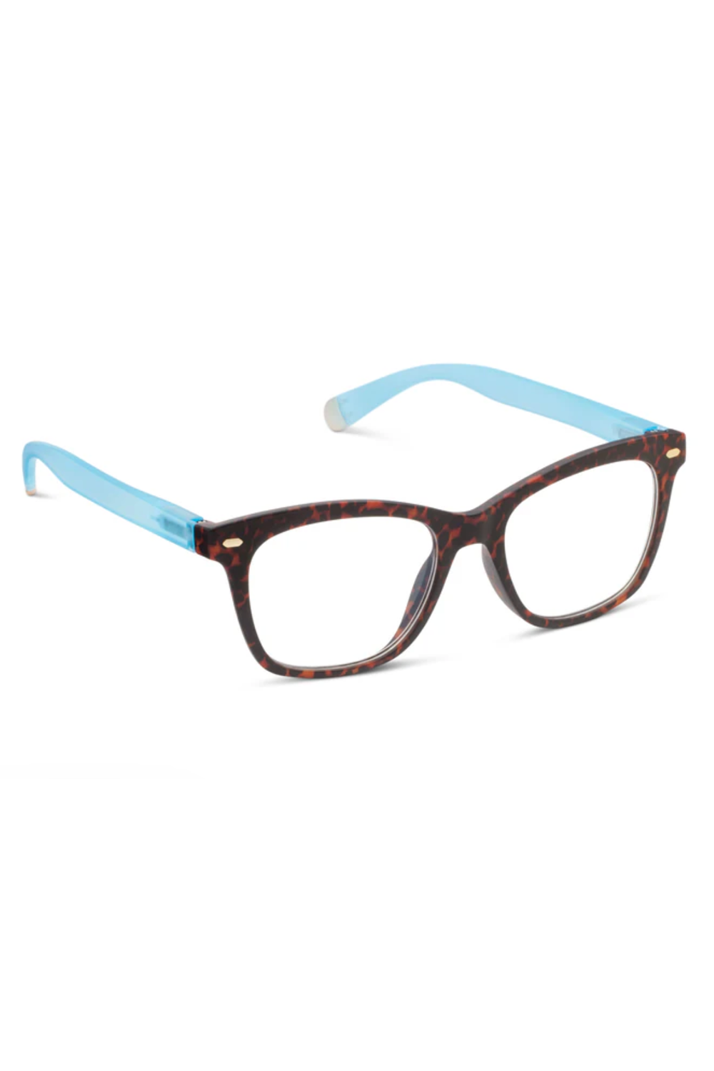 Reading Glasses - Sinclair Leopard Tortoise Blue