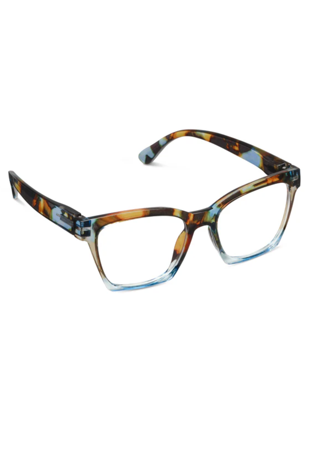 Reading Glasses - Birdie Blue Quartz Colorblock