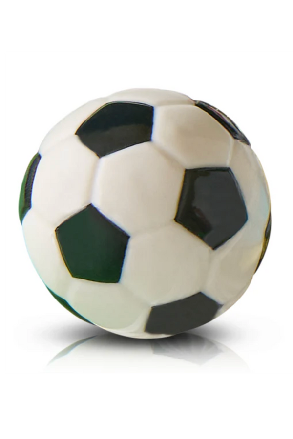 Nora Fleming Mini Attachment - Kickin It Soccer Ball