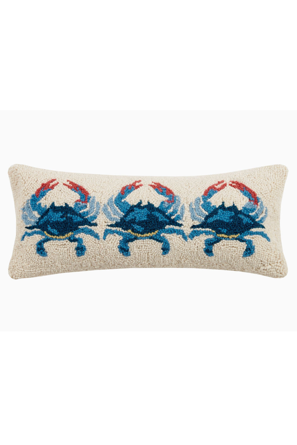 Hooked Mini Pillow - 3 Crabs