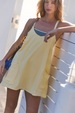 FP Hot Shot Mini Dress - Sunlit Yellow