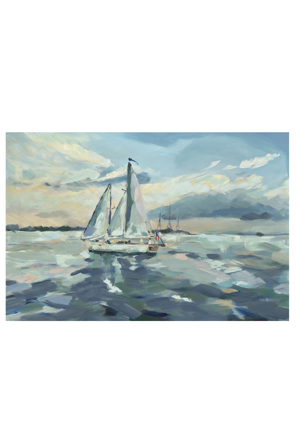 Kim Hovell Art Print - Greenbury Point