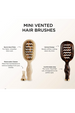 MINI Vented Hair Brush - Tan