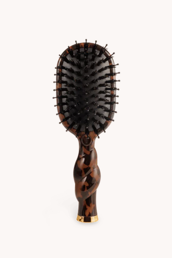MINI Boar Bristle Hair Brush - Tortoise