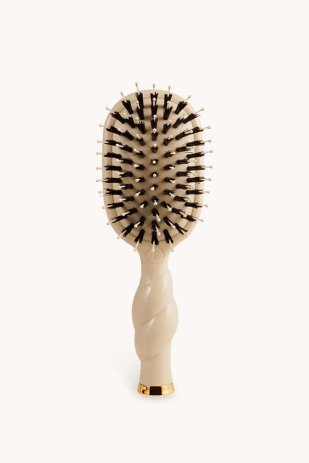 MINI Boar Bristle Hair Brush - Tan