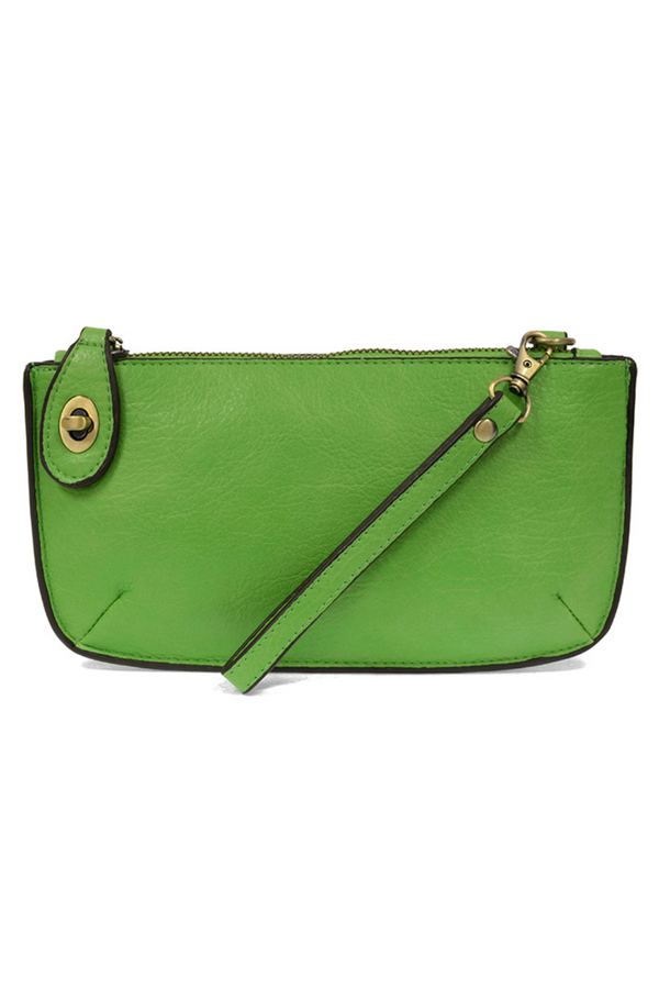 Joy Mini Crossbody Wristlet Clutch - Key Lime