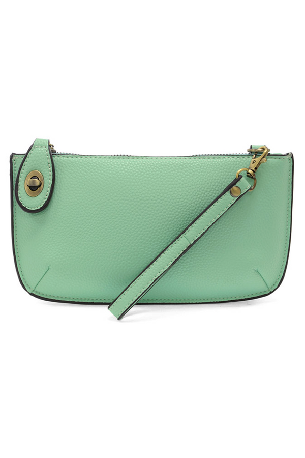 Joy Mini Crossbody Wristlet Clutch - Hint of Mint