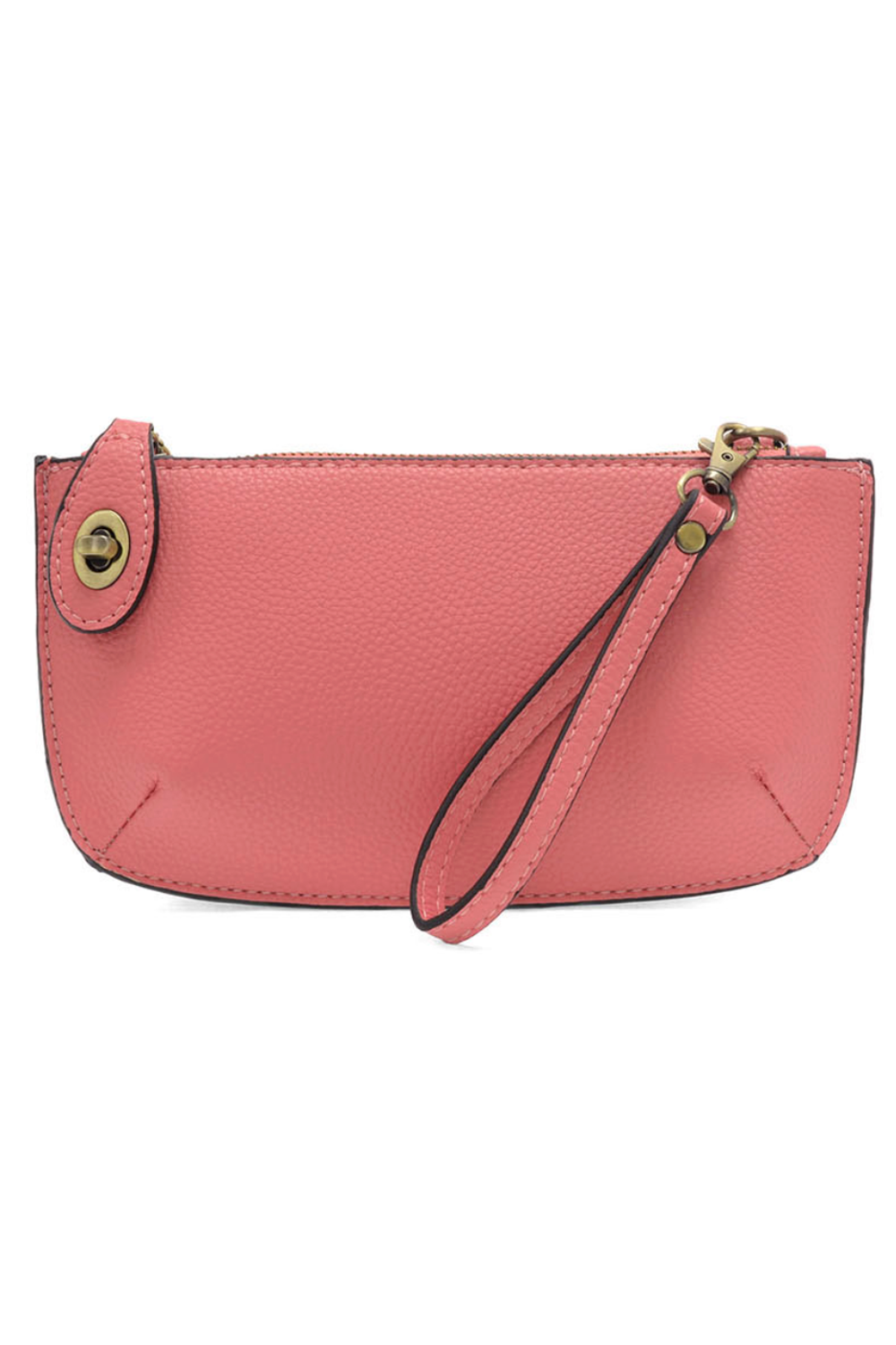 Joy Mini Crossbody Wristlet Clutch - Jellyfish Pink