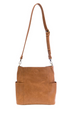 Joy Kayleigh Side Pocket Bucket Bag - Mid Tan