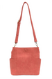 Joy Kayleigh Side Pocket Bucket Bag - Desert Coral