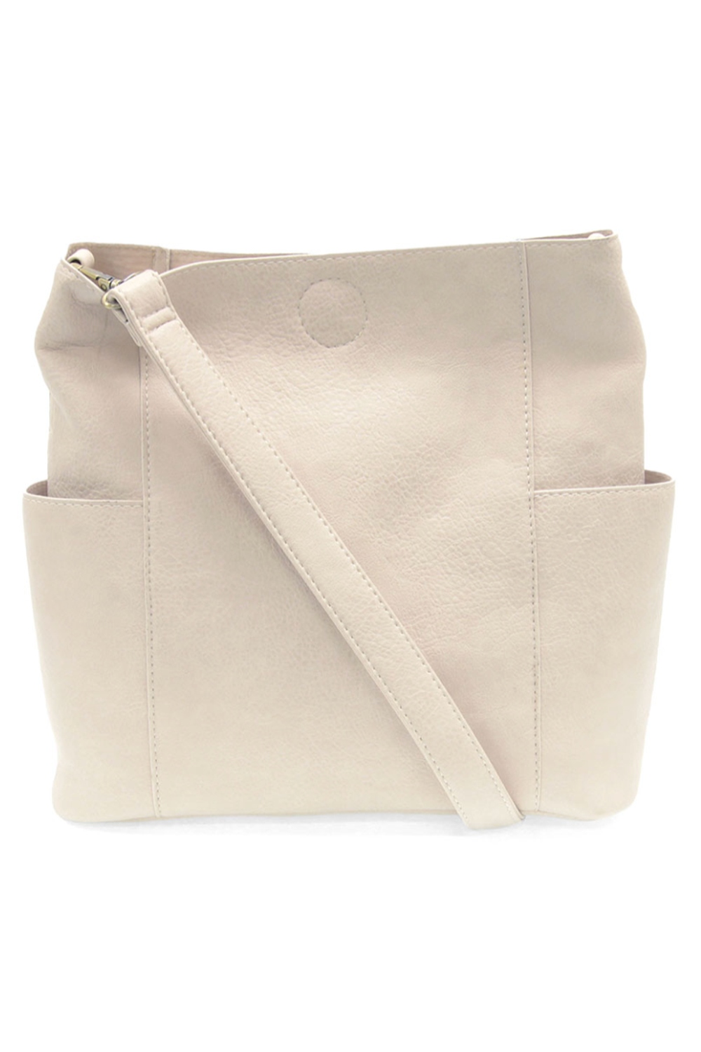 Joy Kayleigh Side Pocket Bucket Bag - Linen