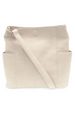 Joy Kayleigh Side Pocket Bucket Bag - Linen