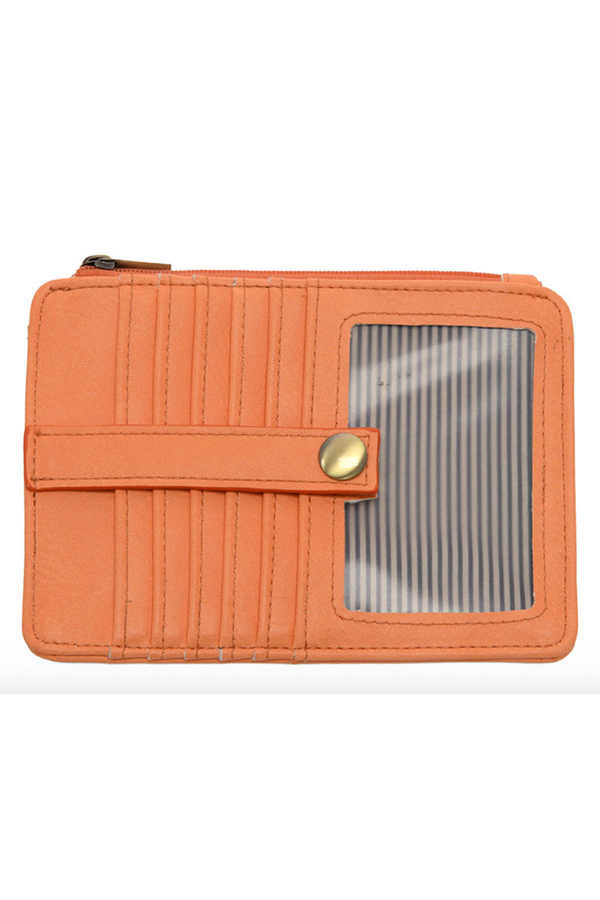 Joy Penny Mini Wallet - Coral Peach