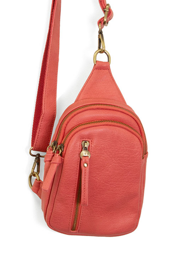 Joy Skyler Sling Bag - Coral