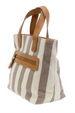 Joy Awning Stripe Capri Tote - Neutral