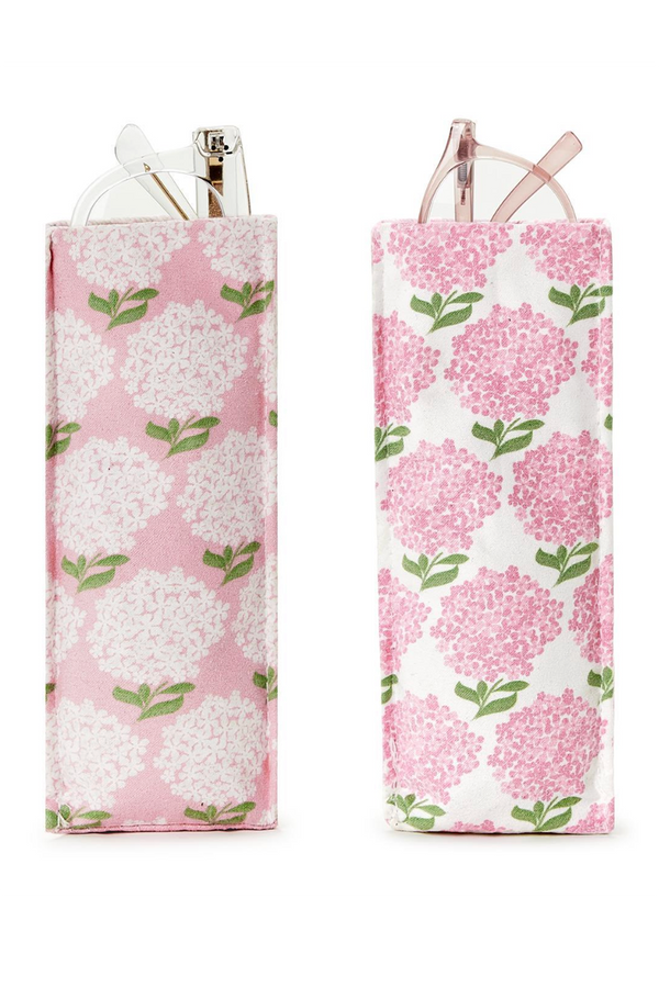 Weighted Eyeglass Holder - Pink Hydrangea