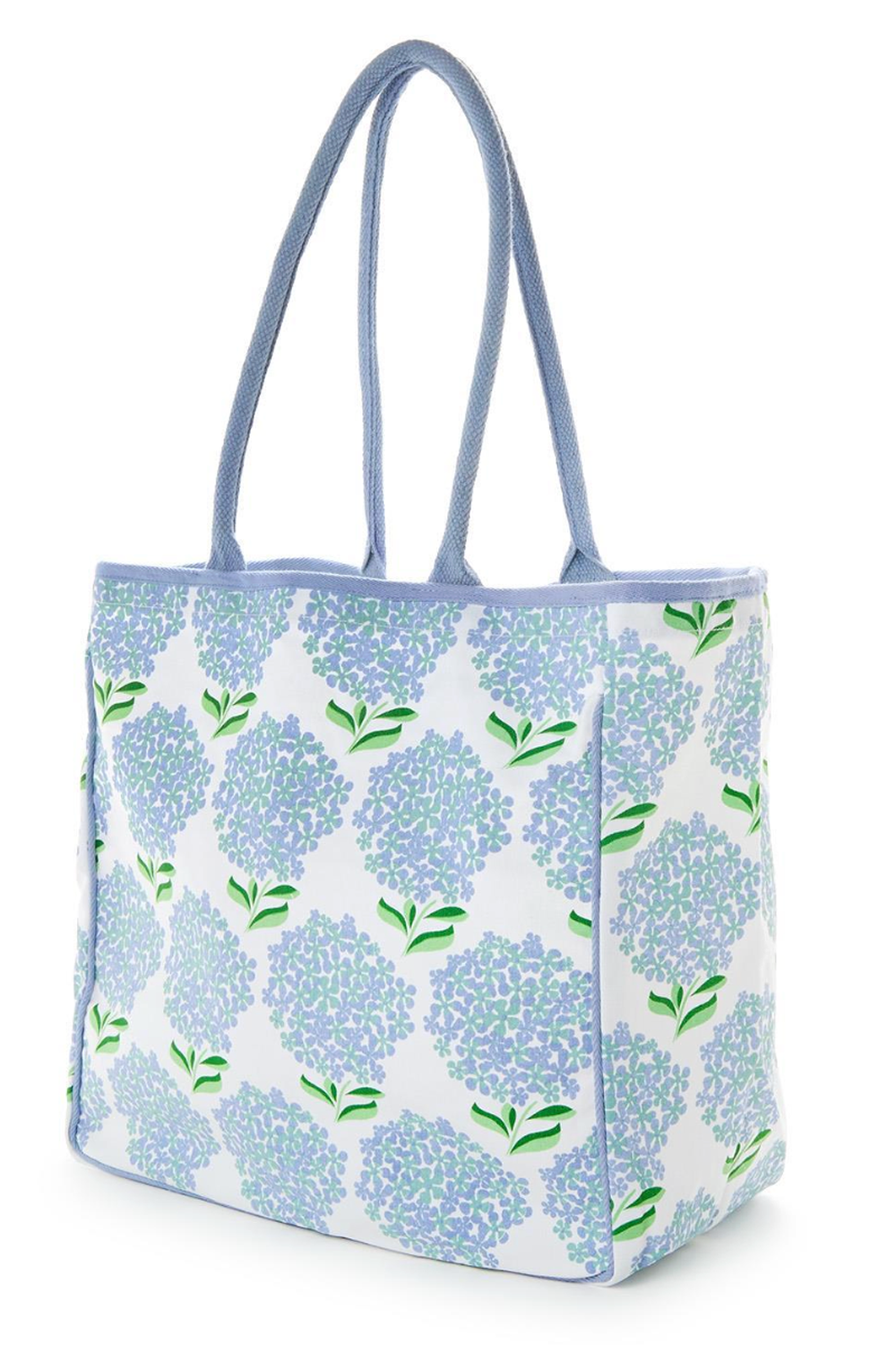 Hydrangea Printed Tote Bag