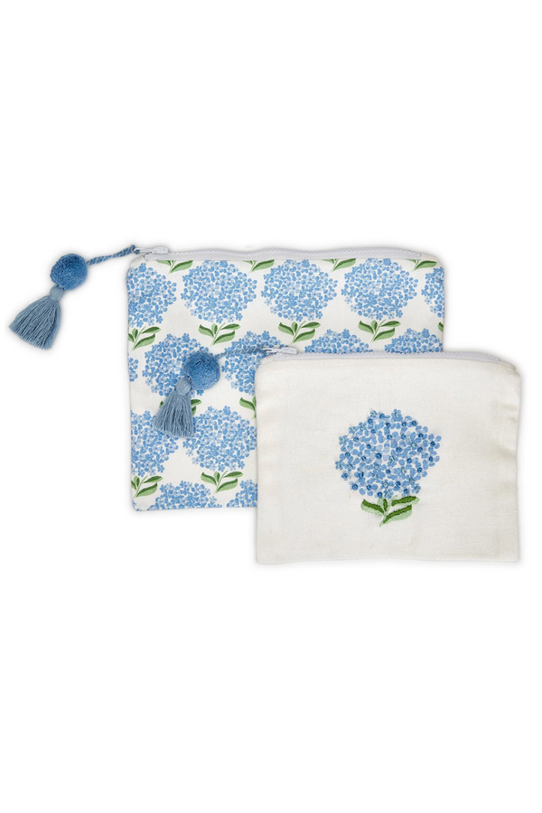 Hydrangea Pouch Set